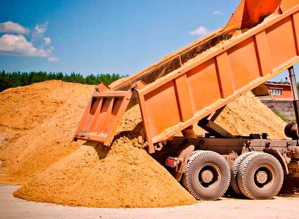 Доставка песка